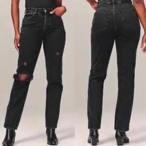 Abercrombie & Fitch Dad High Rise Jeans